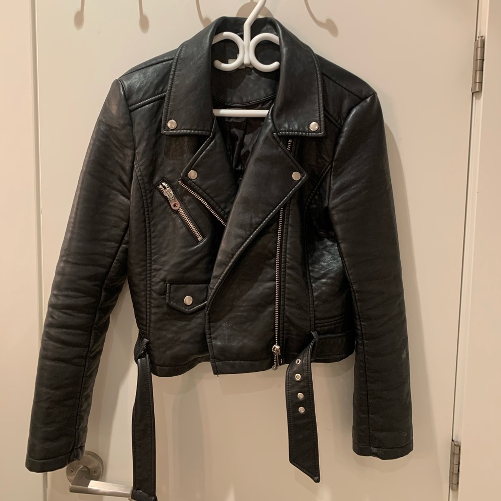 Leather jacket